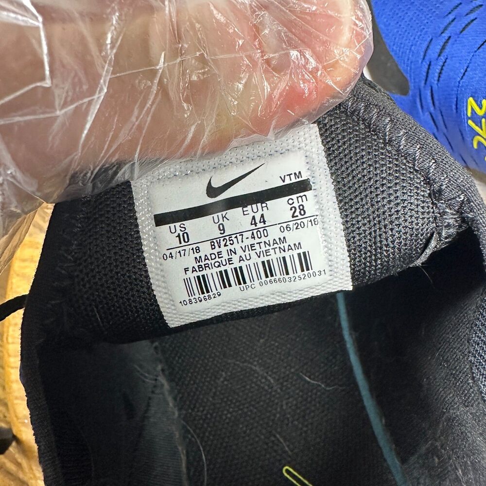 Nike Air Max 270 Warriors Game Royal Rare Shoe Men's Size 10 BV2517-400 - Picture 8 of 8